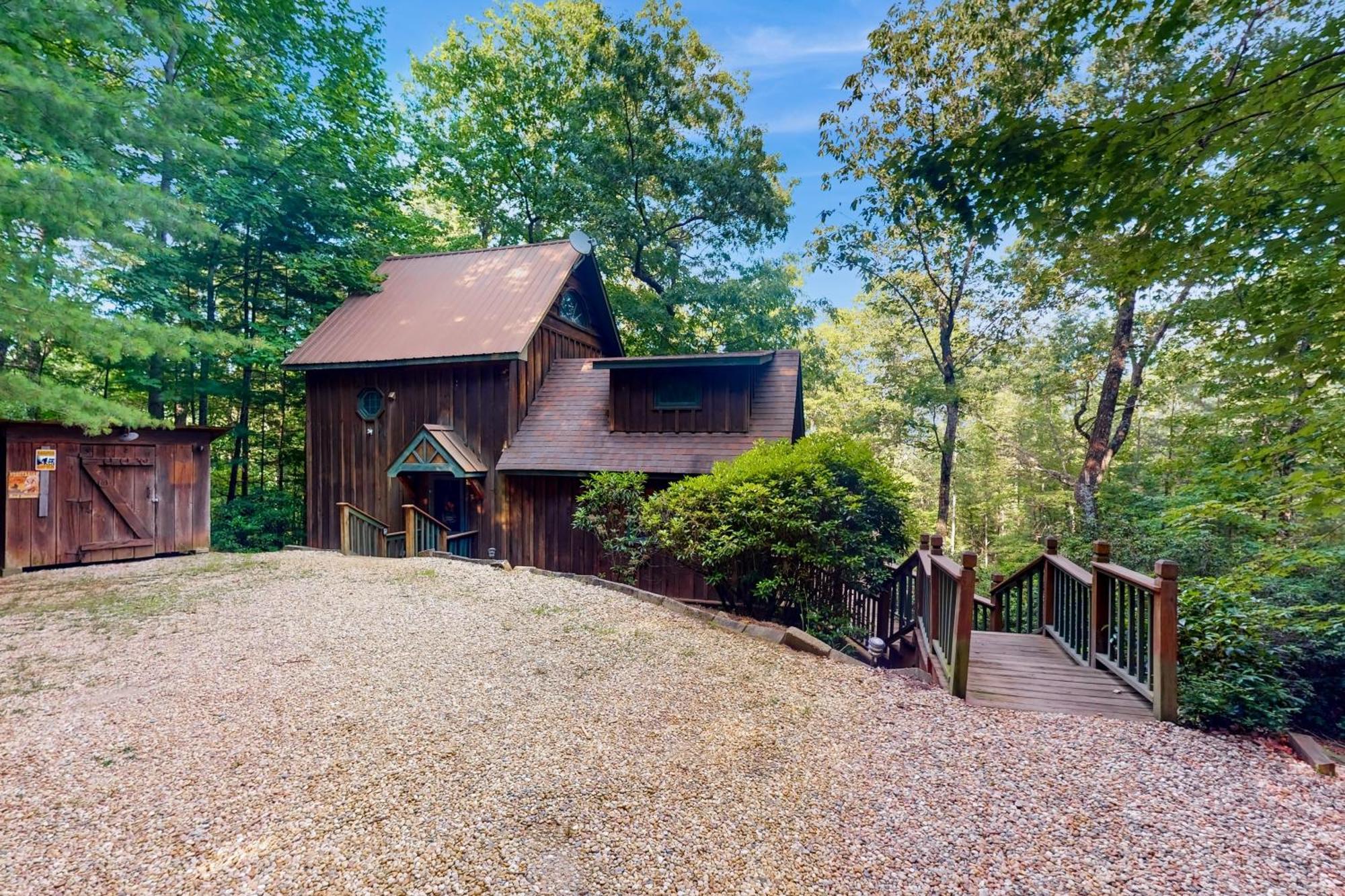 Lazy Days Cabin Blue Ridge Exterior foto